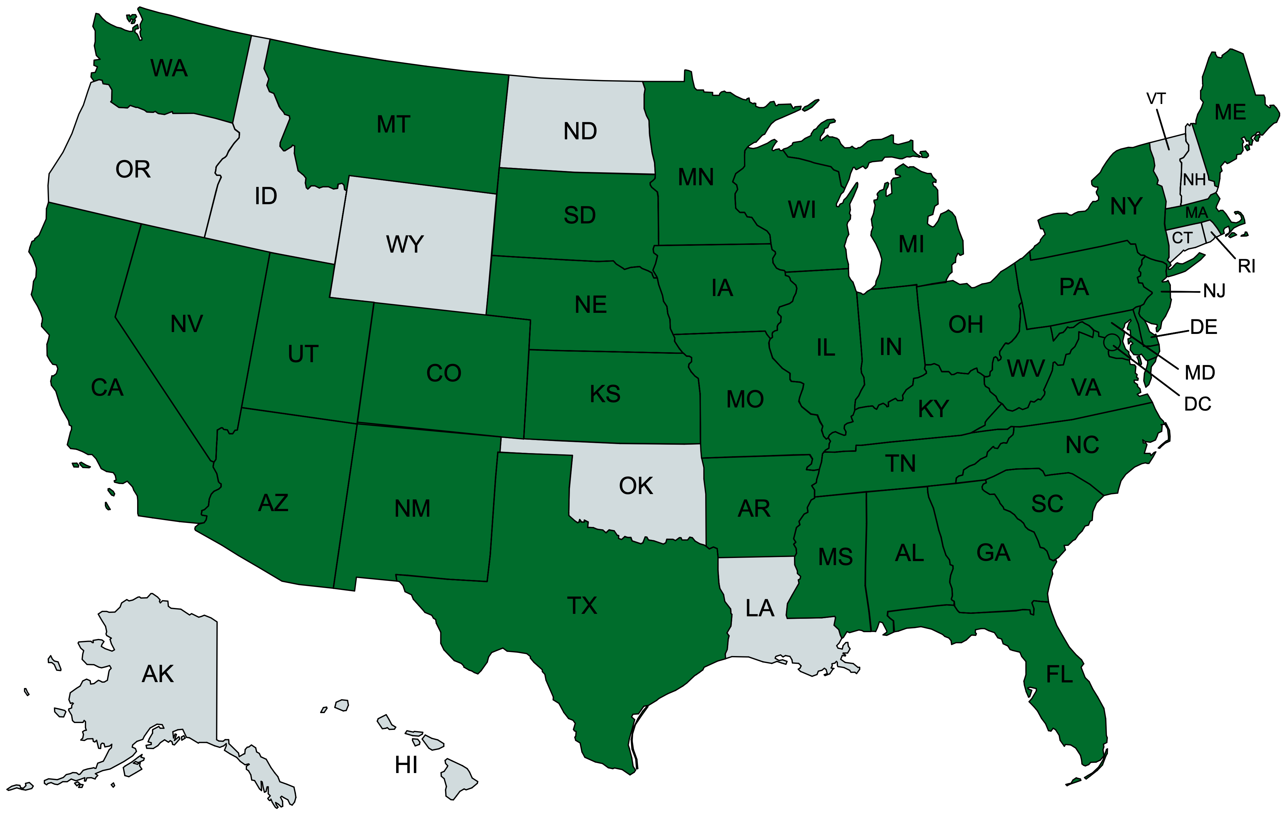 GLS Customer Map
